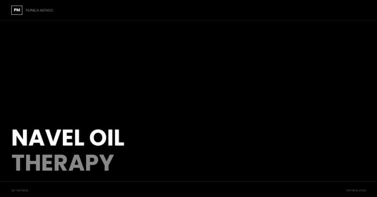 Navel Oil Therapy
