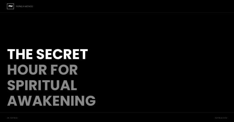 The Secret Hour for Spiritual Awakening