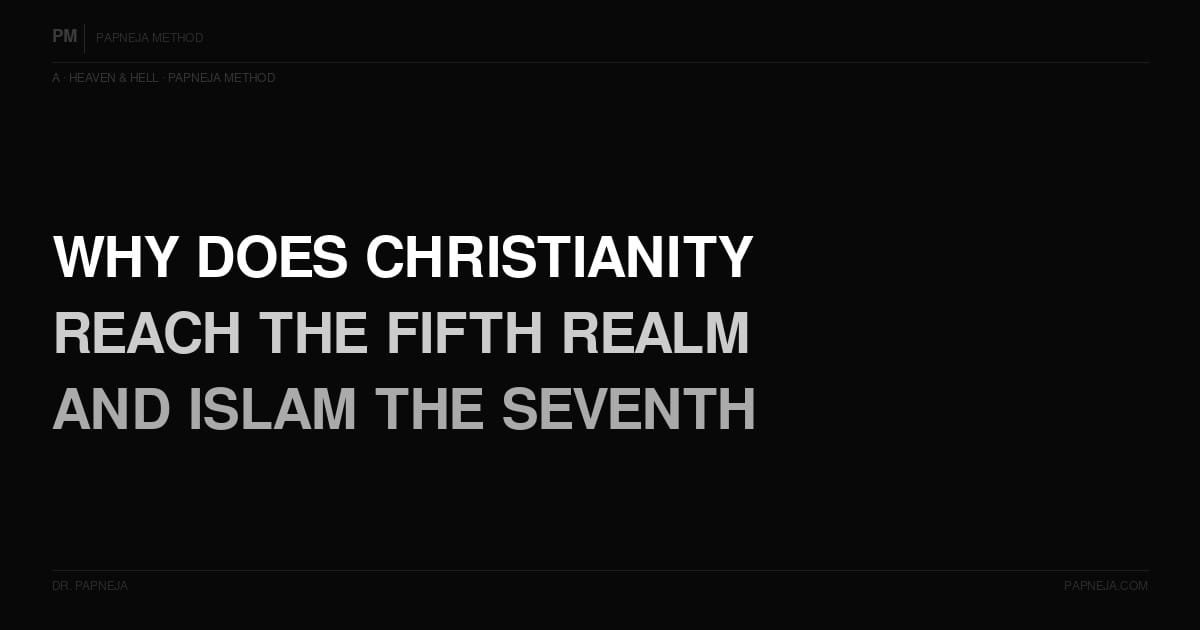 A09. Why does Christianity reach the fifth realm and Islam the seventh — what does that mean?