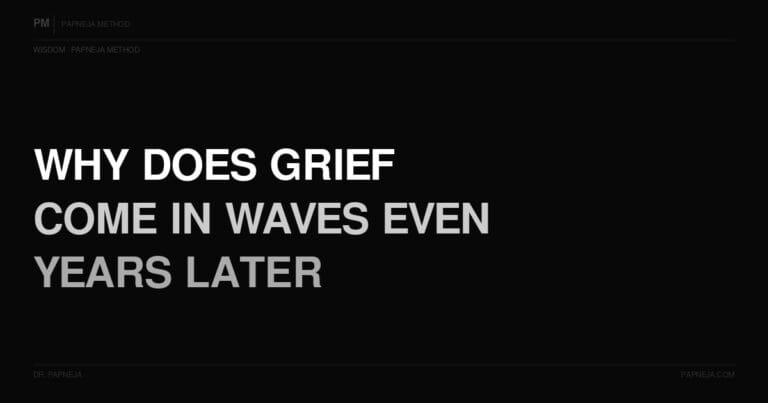 Q60. Why does grief come in waves even years later?
